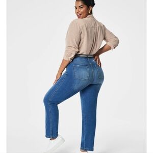 Spanx Straight Leg Jean Vintage Indigo Large Tall